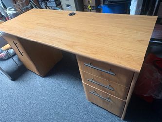 Office Desk with Drawers
