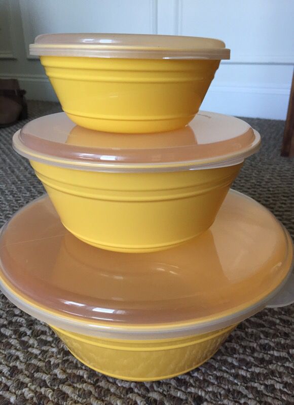 Signature Housewares 6 Stoneware Aztec Design Storage Bowls W/ Lids  Microwavable for Sale in High Point, NC - OfferUp