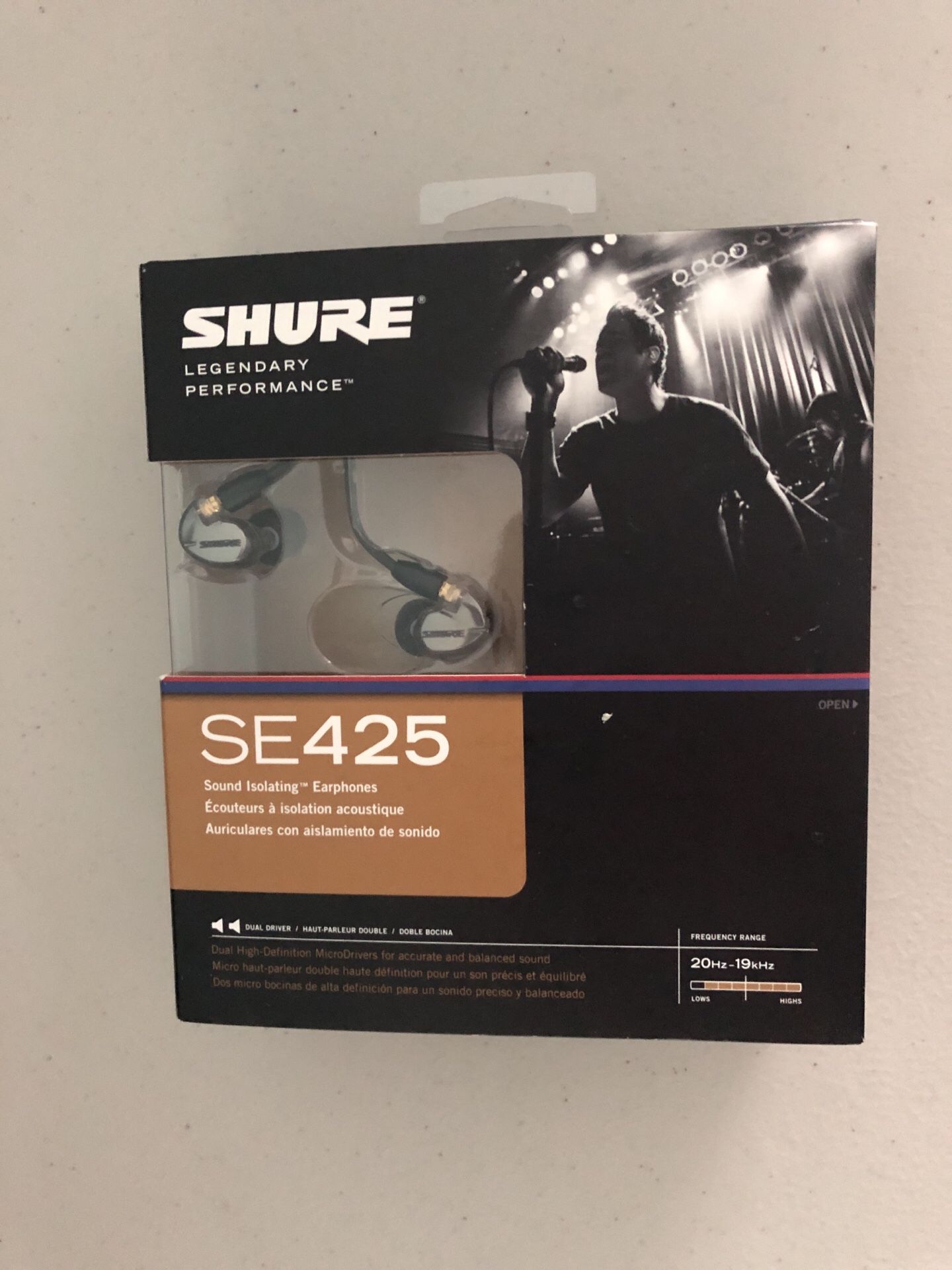 Shure SE425 Audiophile earbuds