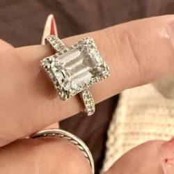 Tacori Platinum Engagement ring
