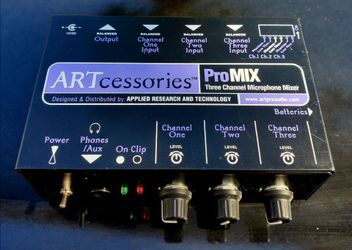 Mic mixer ART 3 in 1 out