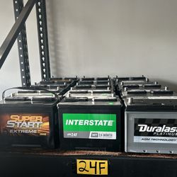 New And Rebuilt And Used Car Batterys 
