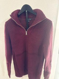 International Concepts Quarter-Zip Knit Sweater
