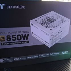 Thermaltake Toughpower GT Snow 850 Watt Gold Fully Modular Power Supply