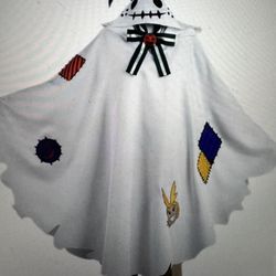 Izuku Midoriya Ghost Hooded Cloake Robe Halloween Costume. 
