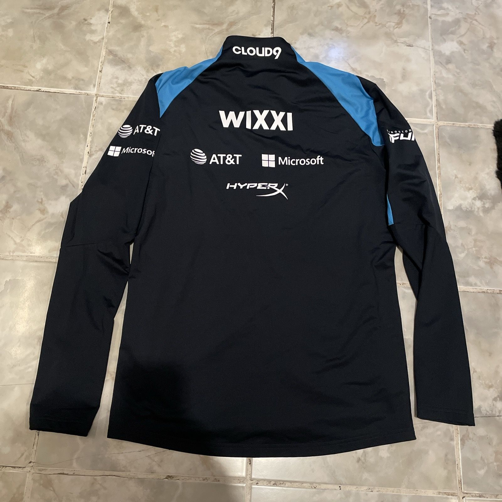Cloud9 ESPORTS Michael “WIXXI” Fernandez League Of Legends Full Zip SweatShirt M