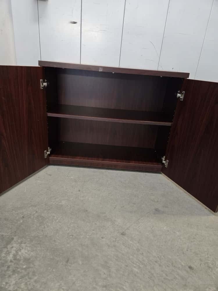 Solid Mahogany Wood Storage Cabinet