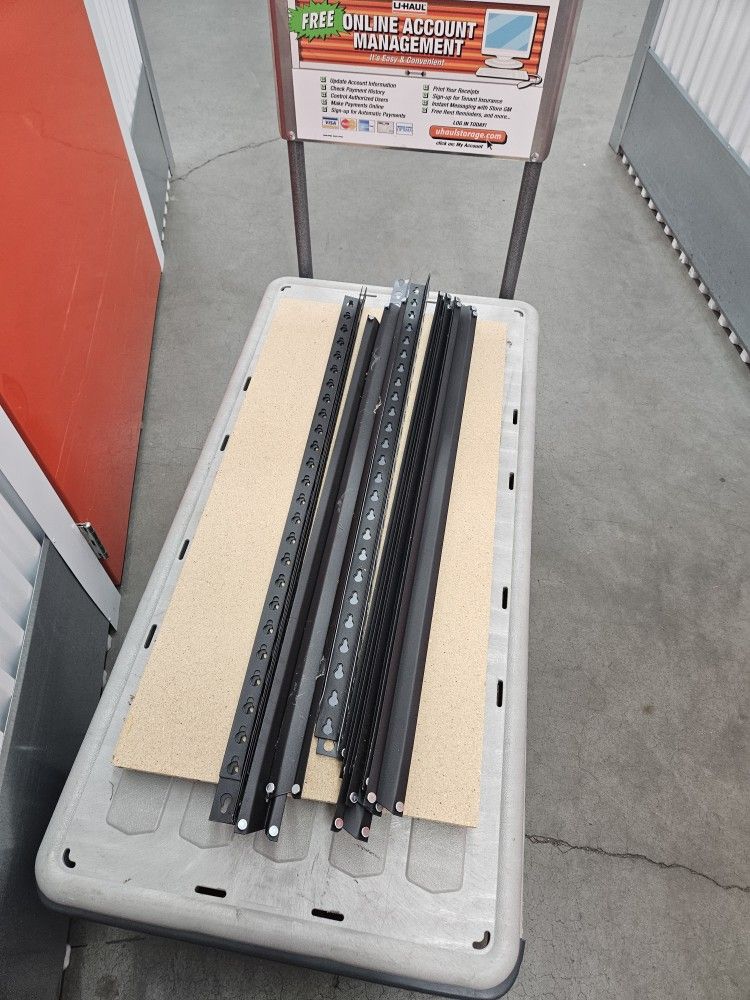 2 Storage Shelves