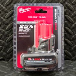 Milwaukee M12 5.0 High Output Battery