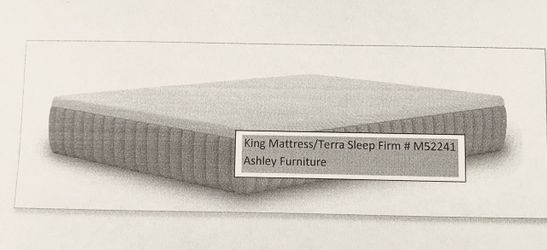 King Mattress: New in box.