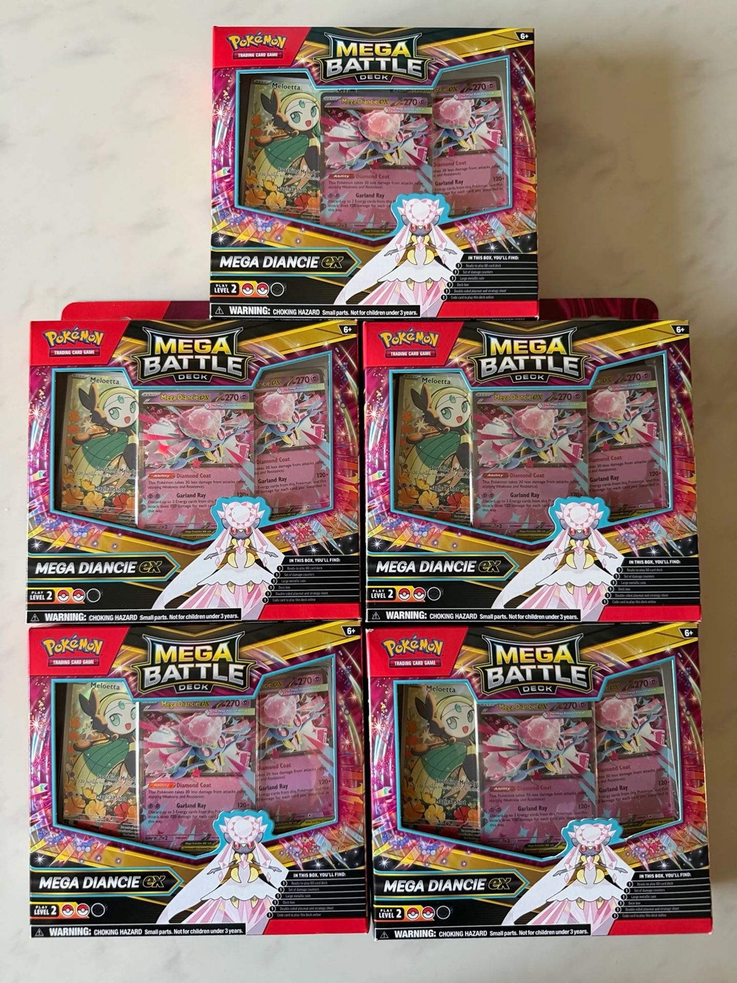 Mega evolutions mega Diancie mega Battle Deck