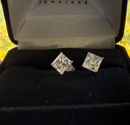 14k solid gold earnings