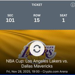 NBA Cup: Los Angeles Lakers Vs Dallas Mavericks