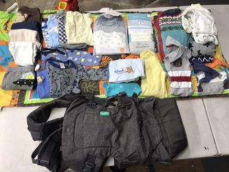 Baby boy clothes 0-3, 3-6 baby play mat bijorn bundle!