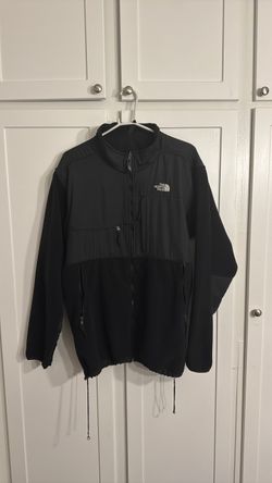 Black North face zip up