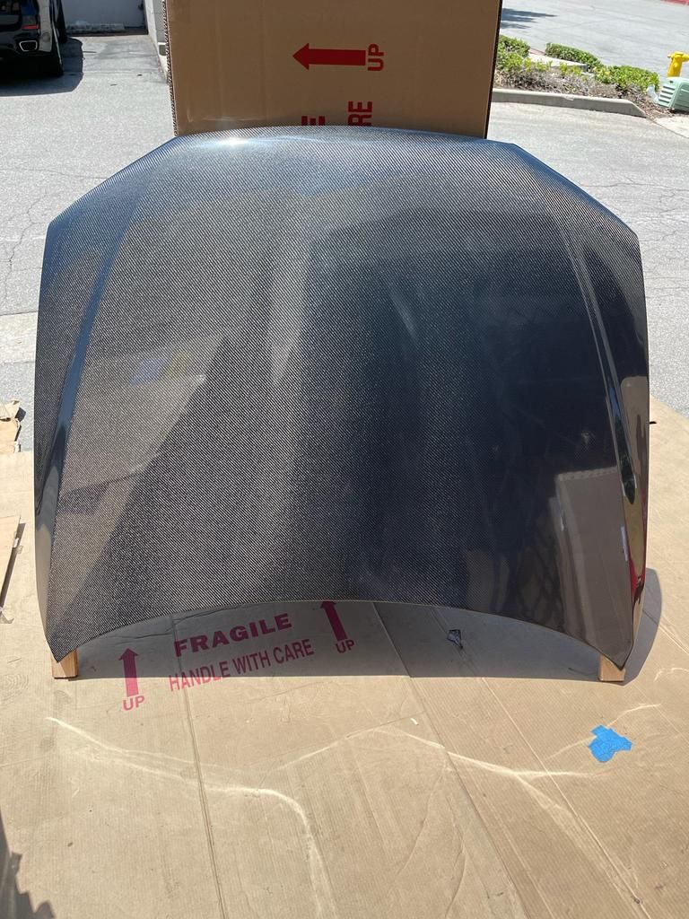 New 2000 - 2005 Lexus IS Series IS300 Carbon Creations Dritech OEM Look Carbon Fiber Hood - Part # 100083