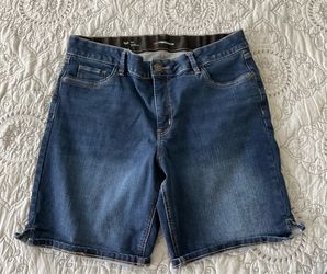Blue denim Bermuda shorts size 16P