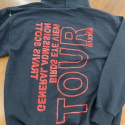 2016 Travis Scott Birds Eye View Tour Hoodie Size Med 