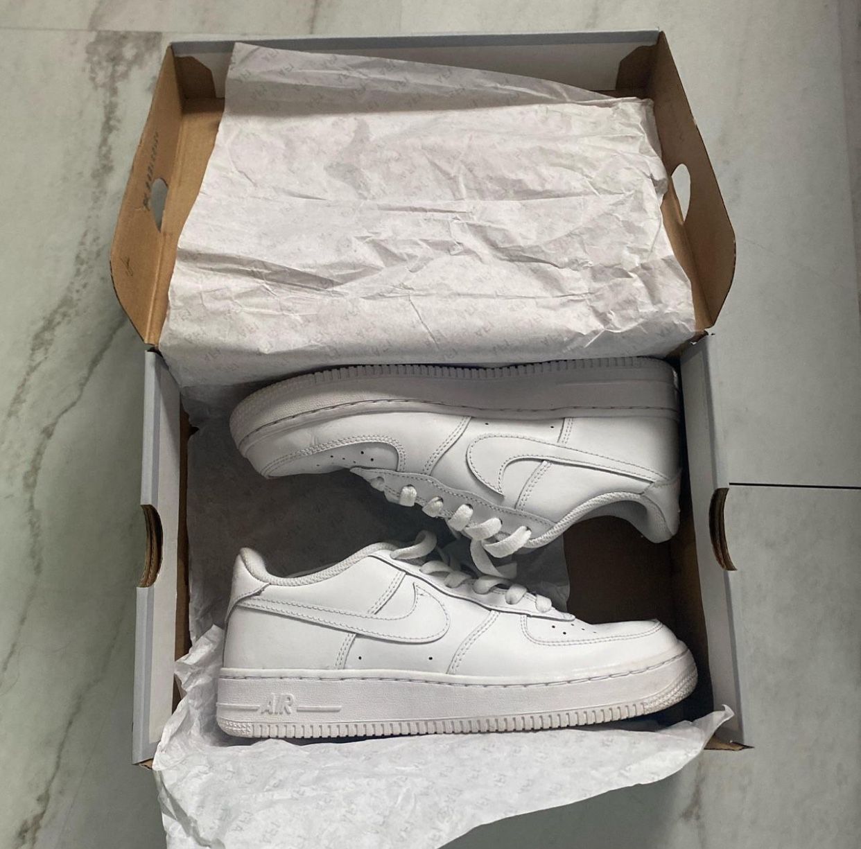 Nike Air Force 1 white trainers new with box