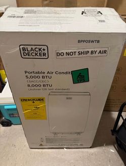 Black and Decker Air Conditioner 8000 BTU