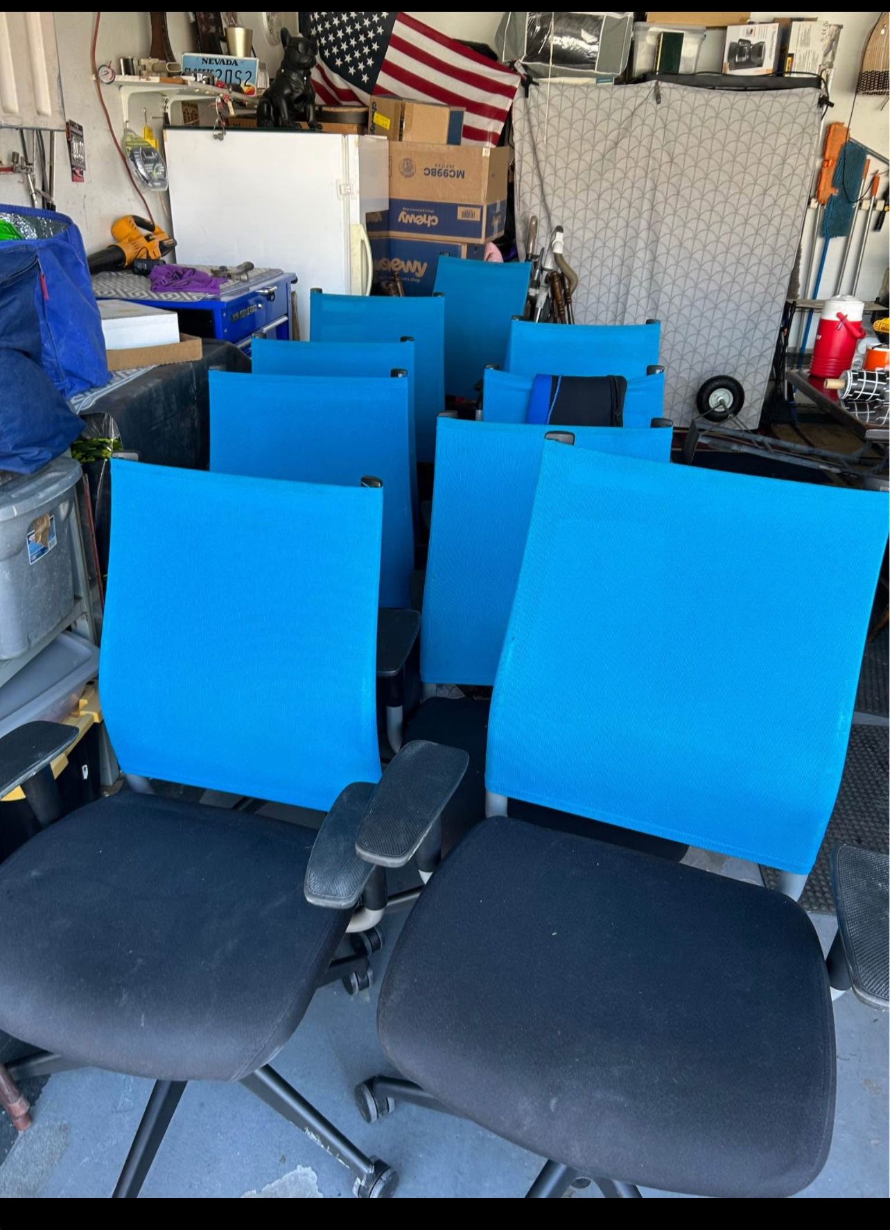 Office Chairs slightly use $25 each