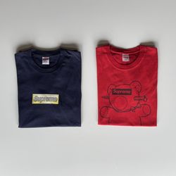 Supreme Box Logo Tees - Large