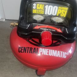 Central pneumatic Air Compressor