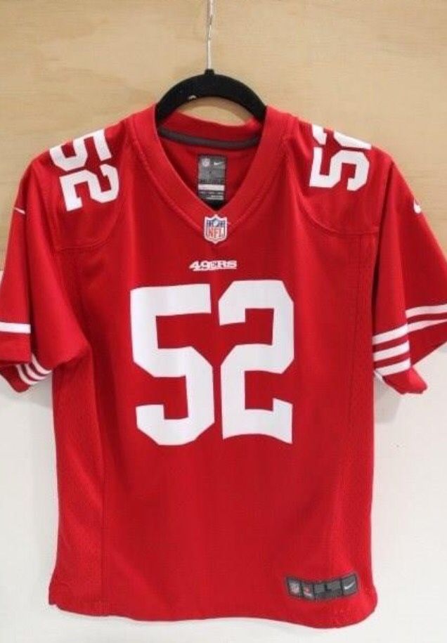  Nike Limited HOF 49ers #52 Patrick Willis Size L Jersey