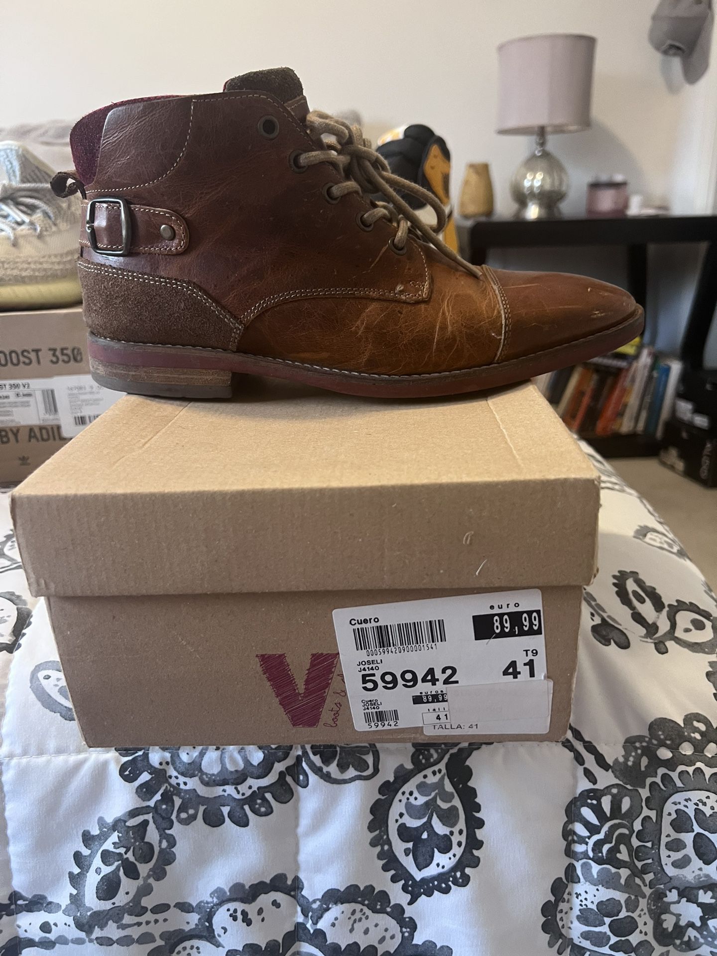 Botas/Boots Leather (zapatos Men for Union City, CA - OfferUp