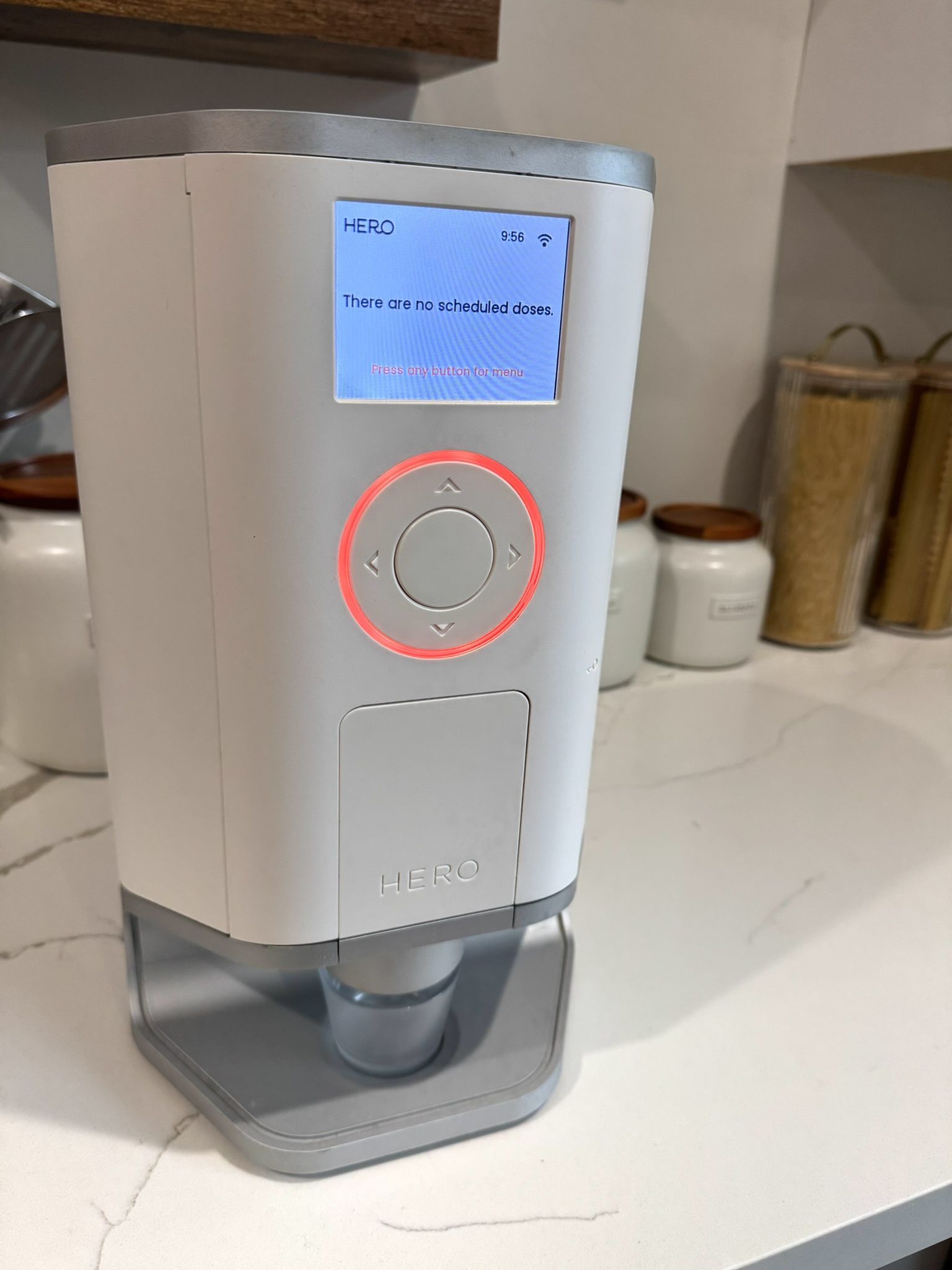 HERO Smart App-controlled Automatic Electronic Pill Dispenser