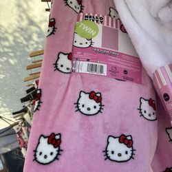 Hello Kitty Blanket Twin 