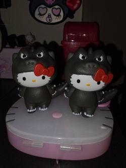 Hello kitty godzilla colab