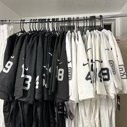 Raiders Jerseys For Sale Or Trade 