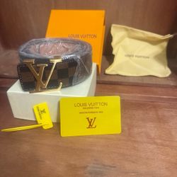 Brown Louis Vuitton Belt