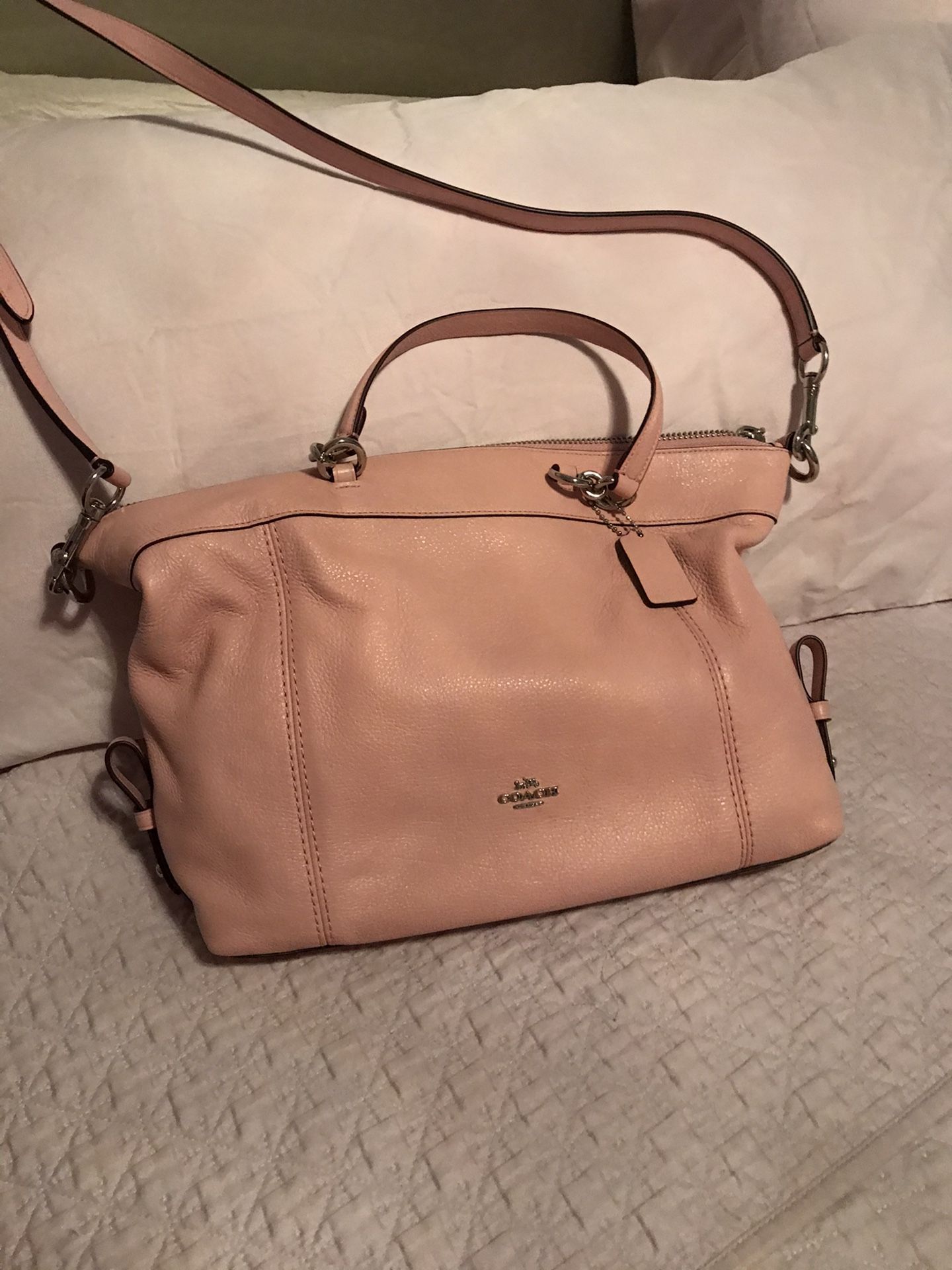 Pink Coach Handbag