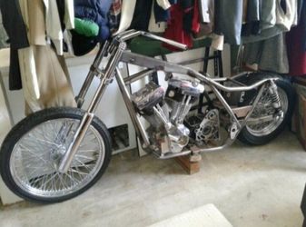 Chopper Guys FXR frame and rolling chassy.