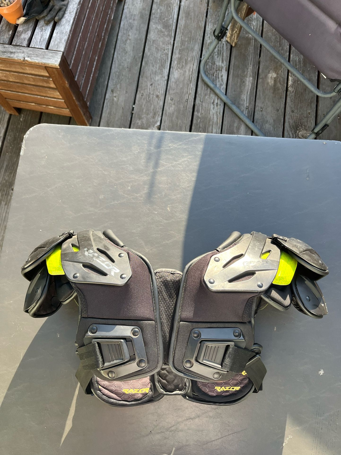 Football Shoulder Pads (Used Like New),All Products : American Fashion Style Bags On Sale