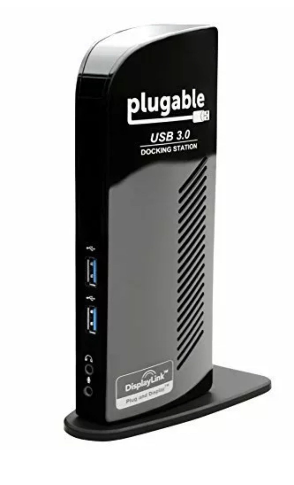 Plugable USB 3.0 Universal Laptop Docking Station for Windows (Dual Video HDMI and DVI\VGA, Gigabit