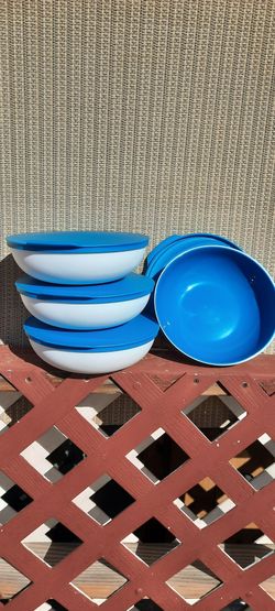 New Tupperware Alegra 4 Piece Set $30.00 Cash And Pick-up Only Bilingual Hablo Español 