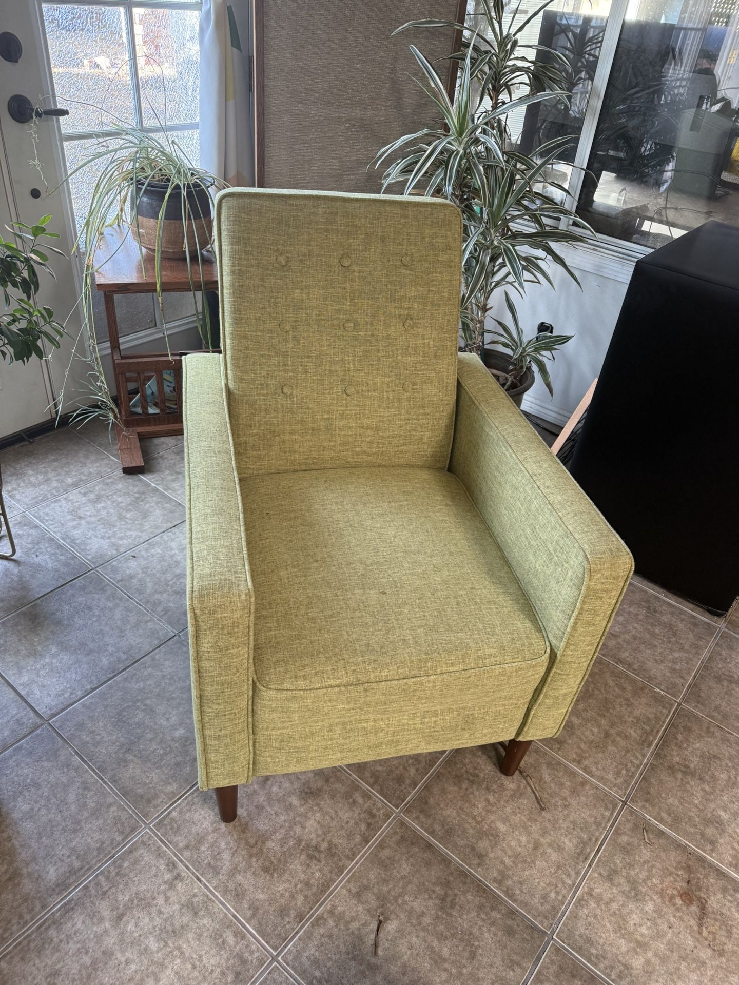 Sage Green Recliner $40