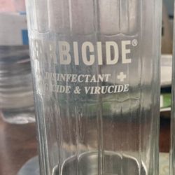 Glass Barber Jar 