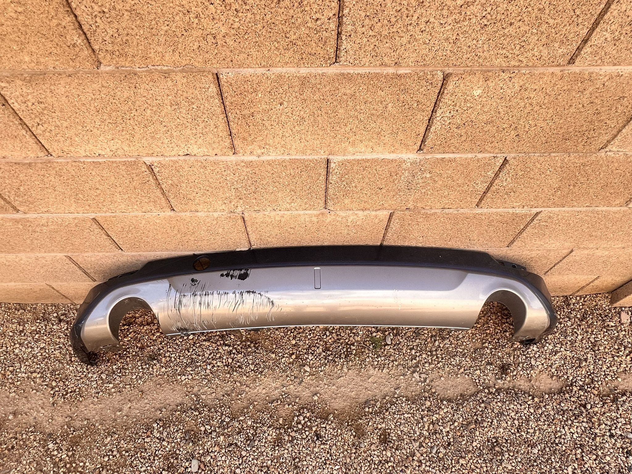 Mazda CX-5 Bumper Cover (Rear, Lower). 2022-24, Navy - OEM Mazda Part # KSD6-50222