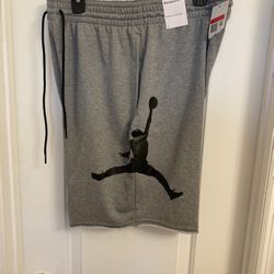 Jordan Jumpman Fleece Shorts NWT Size- Large 