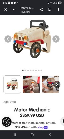 Plan toys motor mechanic toy