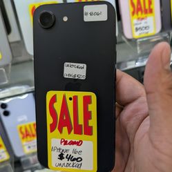 iPhone 16e Unlocked 128GB $80 Down If Financing 