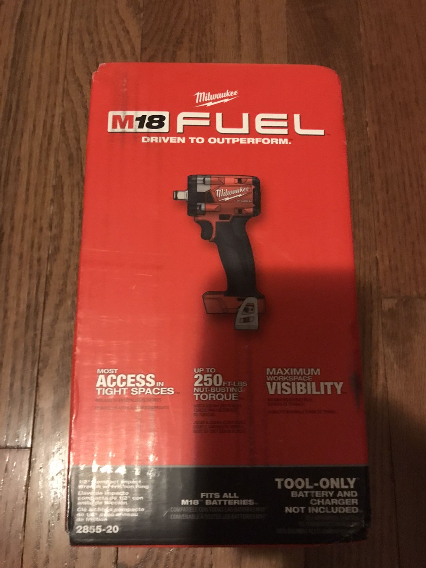 Milwaukee M18 Fuel 1/2” Compact impact wrench tool only