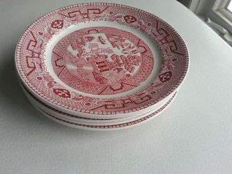 Red willow plates/Holland