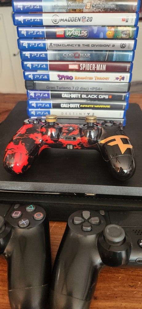 PS4, Games, Controllers