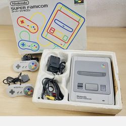 Nintendo Super Famicom Console SFC SNES Japanese Version NTSC-J Tested JAPAN
