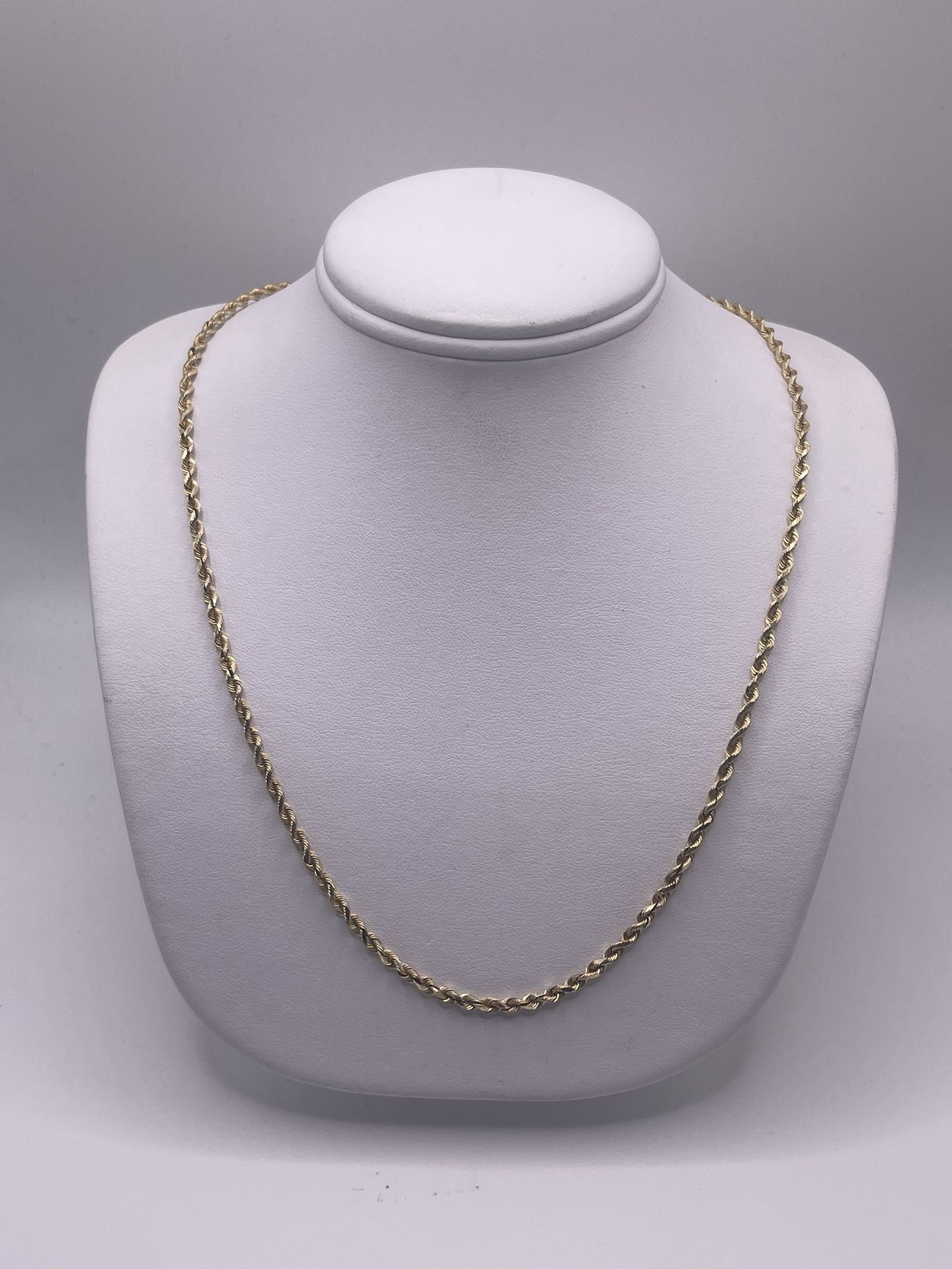 14kt Yellow Gold Rope Chain